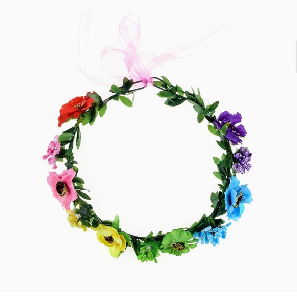 Faux Flower Crown - Picture 1 of 3